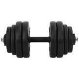 vidaXL Halters 2x15 kg - 60% Korting!