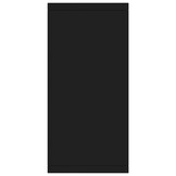 Dressoir z 4 szufladami i 2 drzwiami 88x30x65 cm drewno