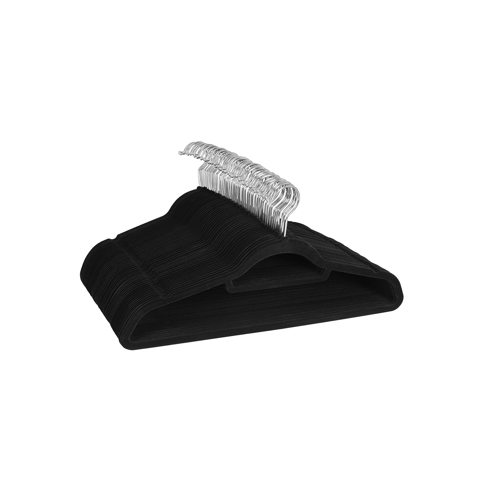 Fluwelen Kleerhangers Baby/Peuter (20 Stuks) - Grijs | 37% Korting