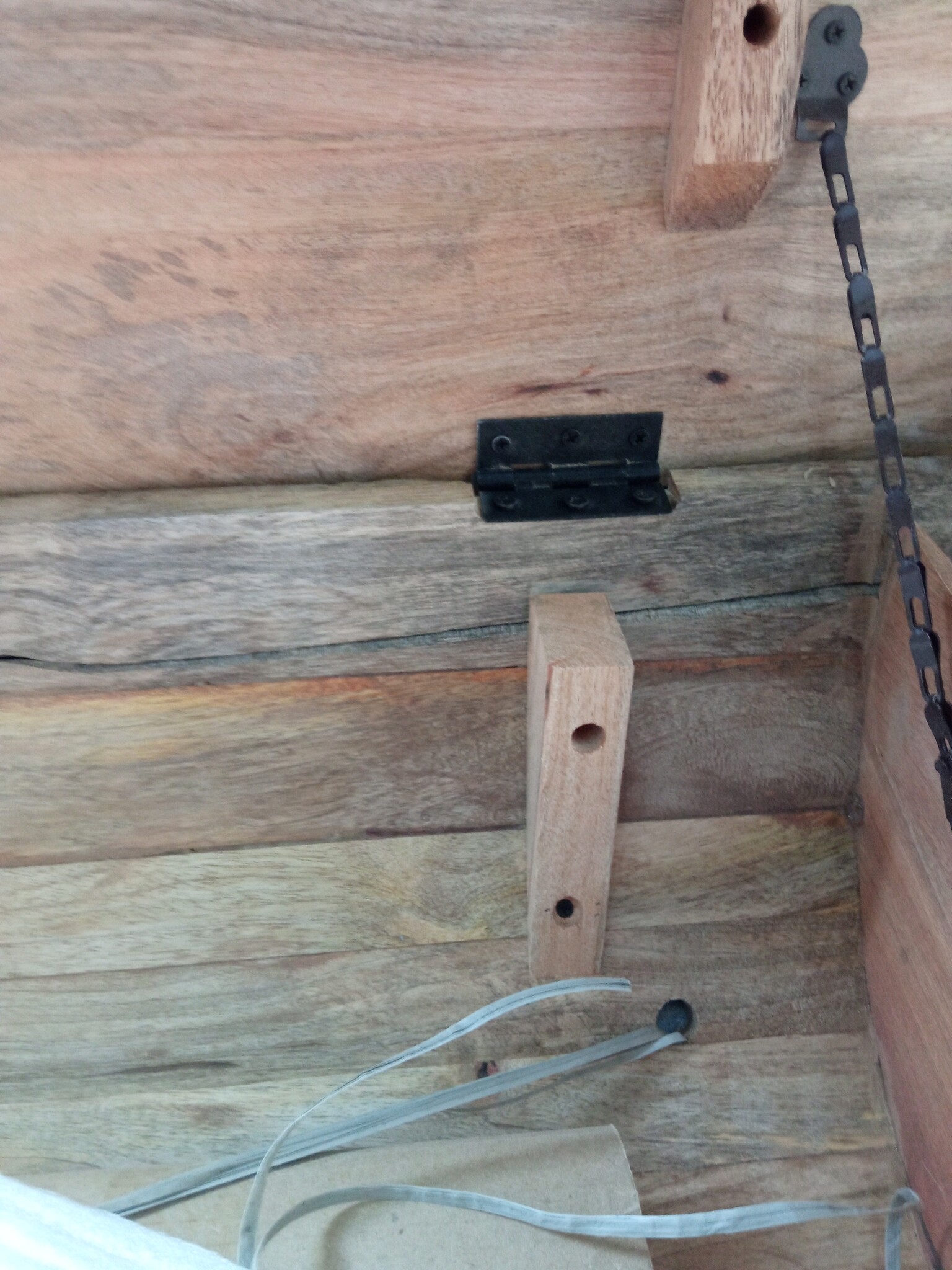 Stolik kawowy z litego drewna mango 88x50x40 cm