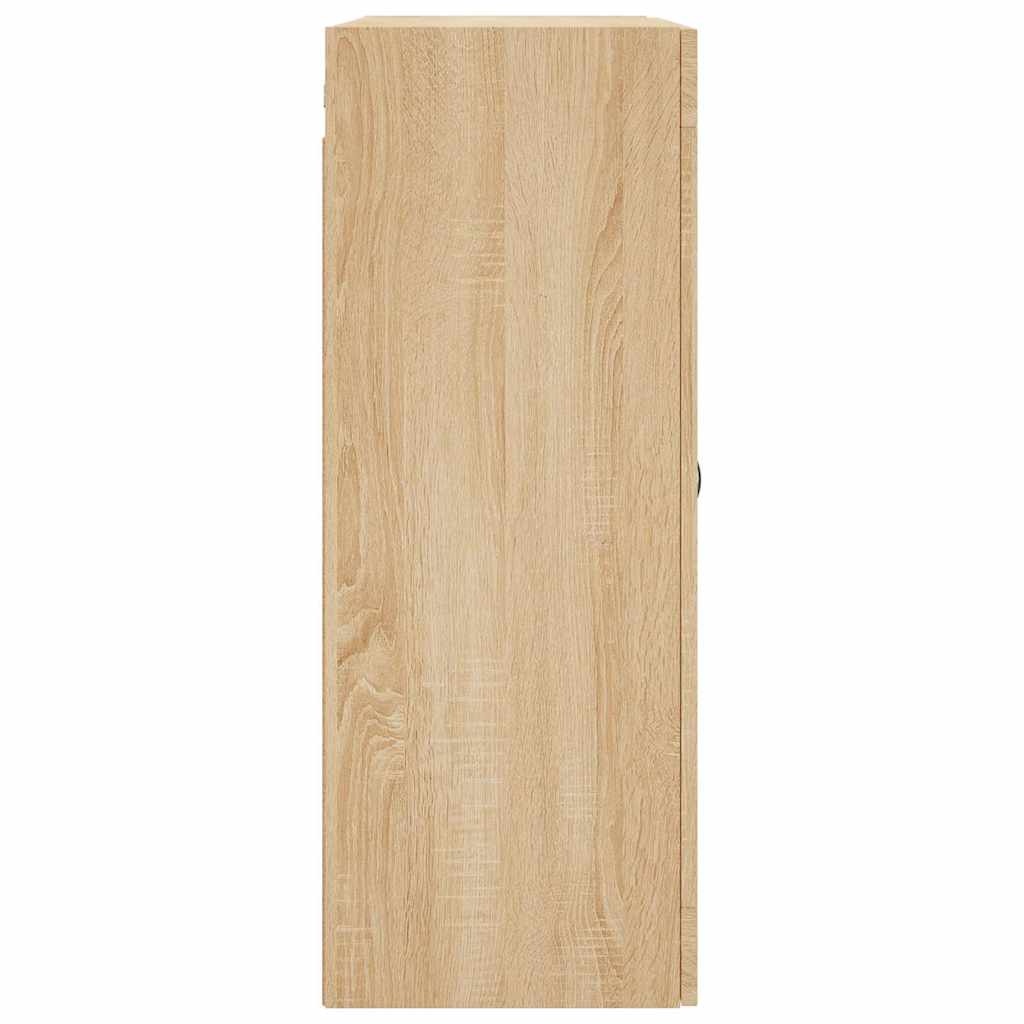 vidaXL Wandkast Sonoma Eiken - 69,5x34x90 cm - 35% Korting