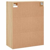 vidaXL Wandkast Sonoma Eiken - 69,5x34x90 cm - 35% Korting