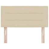 vidaXL Hoofdbord Crème (53% Korting) - In Hoogte Verstelbaar