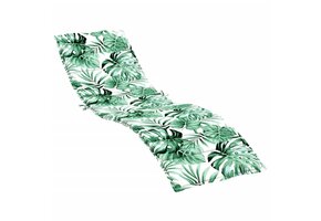 vidaXL Ligbedkussen Bladpatroon - 62% Korting!