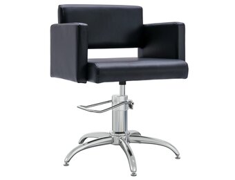 vidaXL Salonstoel Kunstleer Zwart - 35% Korting