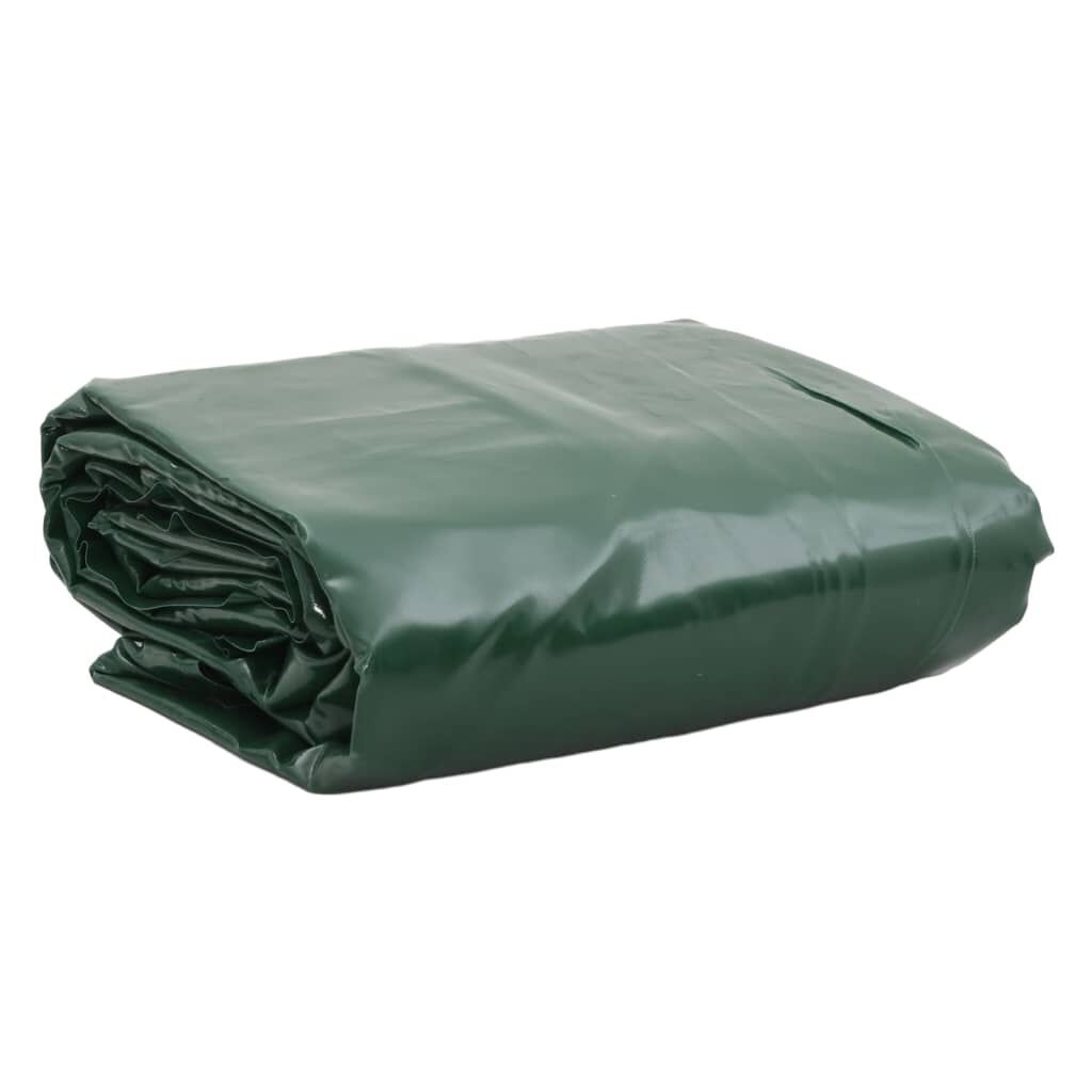 VidaXL Dekzeil 650 g/m² 1,5x10m Groen | 60% Korting