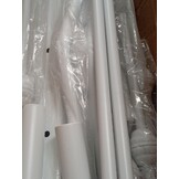 vidaXL Bedframe Metaal Wit 80x200 cm - 55% Korting