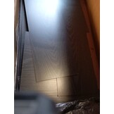 VidaXL Bureau Zwart Eiken 90x37,5cm | 55% Korting | Met Lade & Plank