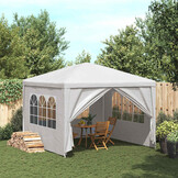 vidaXL Partytent 3x3 m Wit - 35% Korting!