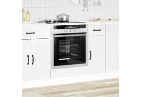 vidaXL Ovenkast Kalmar Hoogglans Wit - 35% Korting!