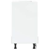 vidaXL Ovenkast Kalmar Hoogglans Wit - 35% Korting!