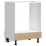 vidaXL Ovenkast Kalmar Hoogglans Wit - 35% Korting!