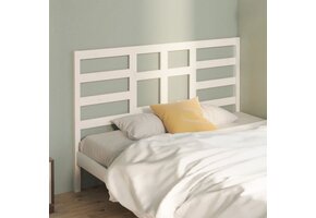 vidaXL Hoofdbord Grenenhout Wit - 35% Korting