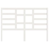 vidaXL Hoofdbord Grenenhout Wit - 35% Korting