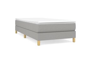 vidaXL Bedframe 80x200cm Lichtgrijs (55% korting)