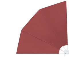 vidaXL Balkonscherm 210x210 cm Terracotta - 42% Korting