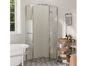 vidaXL Douchecabine 90x70x180 cm ESG