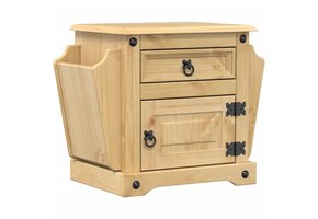 vidaXL Nachtkastje Corona - 35% Korting! Massief Grenenhout