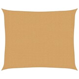 VidaXL Zonnezeil Rechthoekig 2,5x3m HDPE Zandkleurig - 35% Korting!