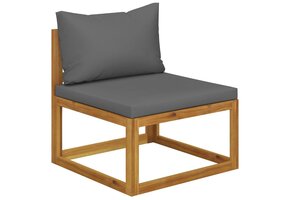 VidaXL Sectionele Middenbank Acaciahout - 35% Korting!