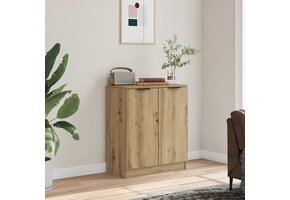 vidaXL Dressoir - Artisanaal Eiken (60x30x70 cm) - 41% Korting