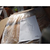 vidaXL Eetstoelen met wielen 2 pcs Bruin 58 x 65 x 98 cm Fluweel