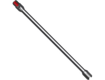 Verlengbuis voor Dyson V12 Detect Slim steelstofzuiger, vervangende telescopische buis, snelspanner, verlengstang, accessoires, 74 cm (zwart)