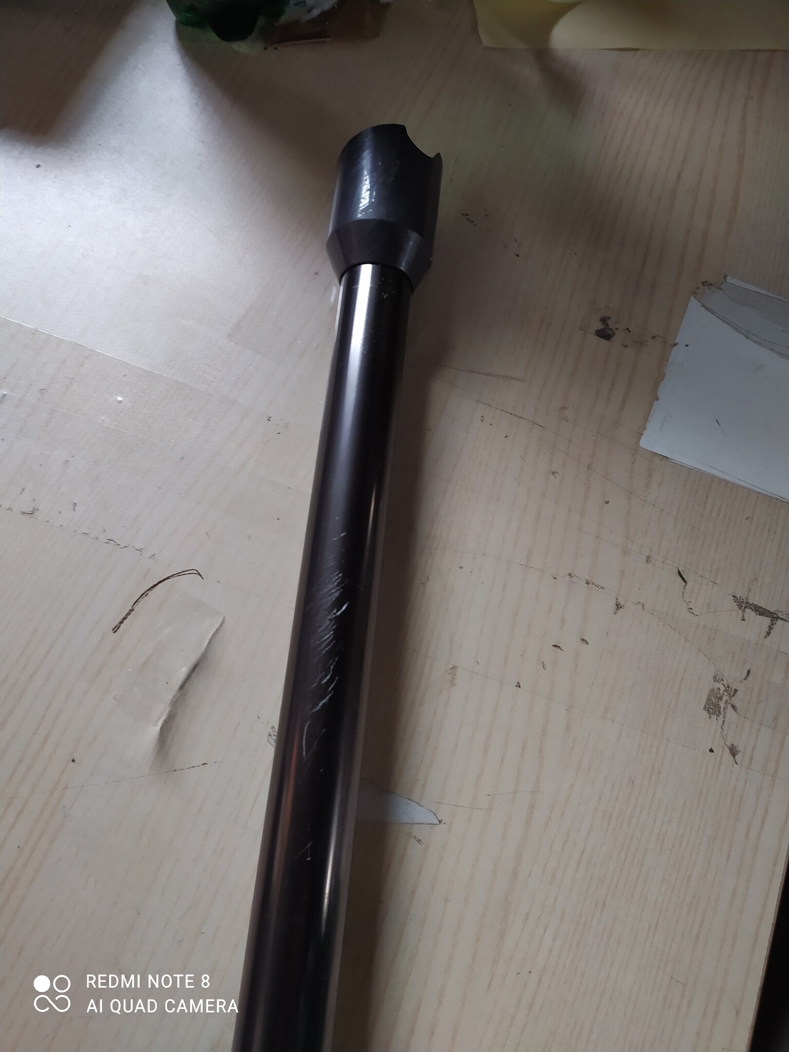 Verlengbuis voor Dyson V12 Detect Slim steelstofzuiger, vervangende telescopische buis, snelspanner, verlengstang, accessoires, 74 cm (zwart)