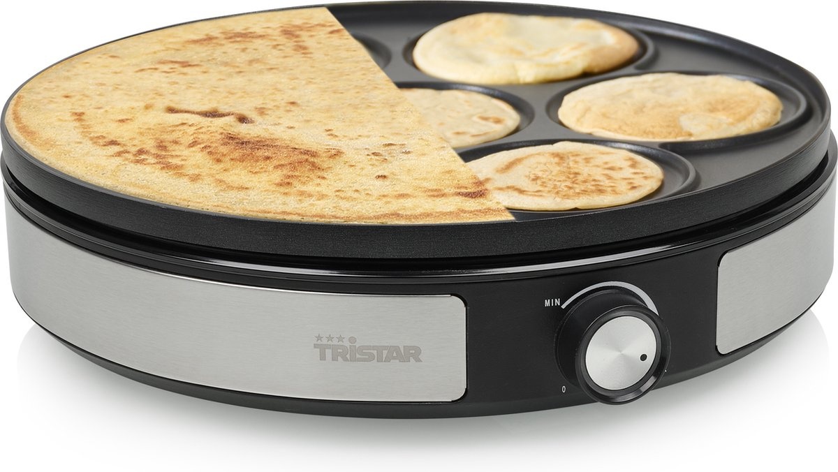Tristar Pannenkoekenmaker - BP-2639 - 1500W - Crêpemaker - 33cm - PFAS-vrij