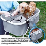 Hondenbad 37% Korting | Verstelbaar & Opvouwbaar Huisdierbad (Max 65kg)