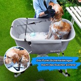 Hondenbad 37% Korting | Verstelbaar & Opvouwbaar Huisdierbad (Max 65kg)