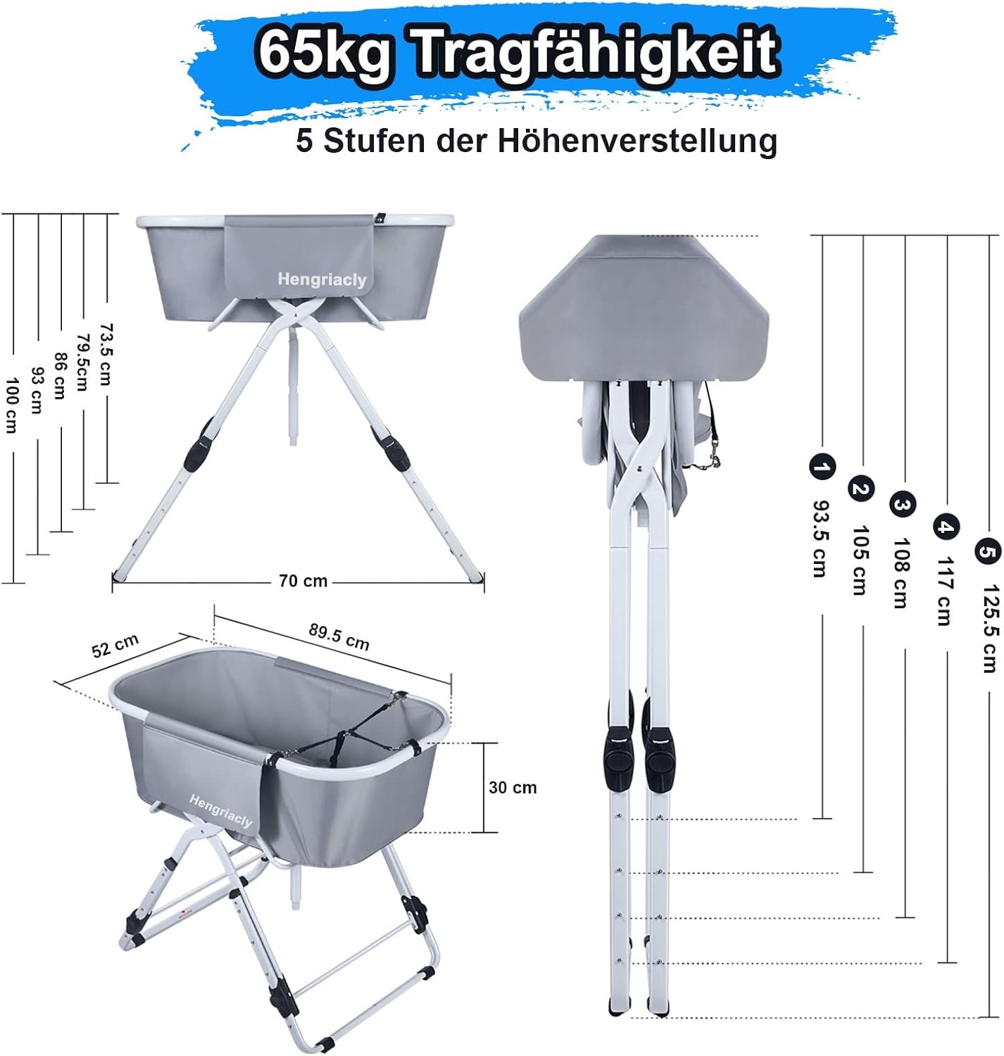 Hondenbad 37% Korting | Verstelbaar & Opvouwbaar Huisdierbad (Max 65kg)
