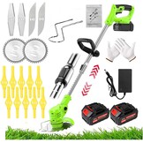 Accu Grastrimmer met 24V: 3-in-1, 90° draaibaar - 37% Korting!