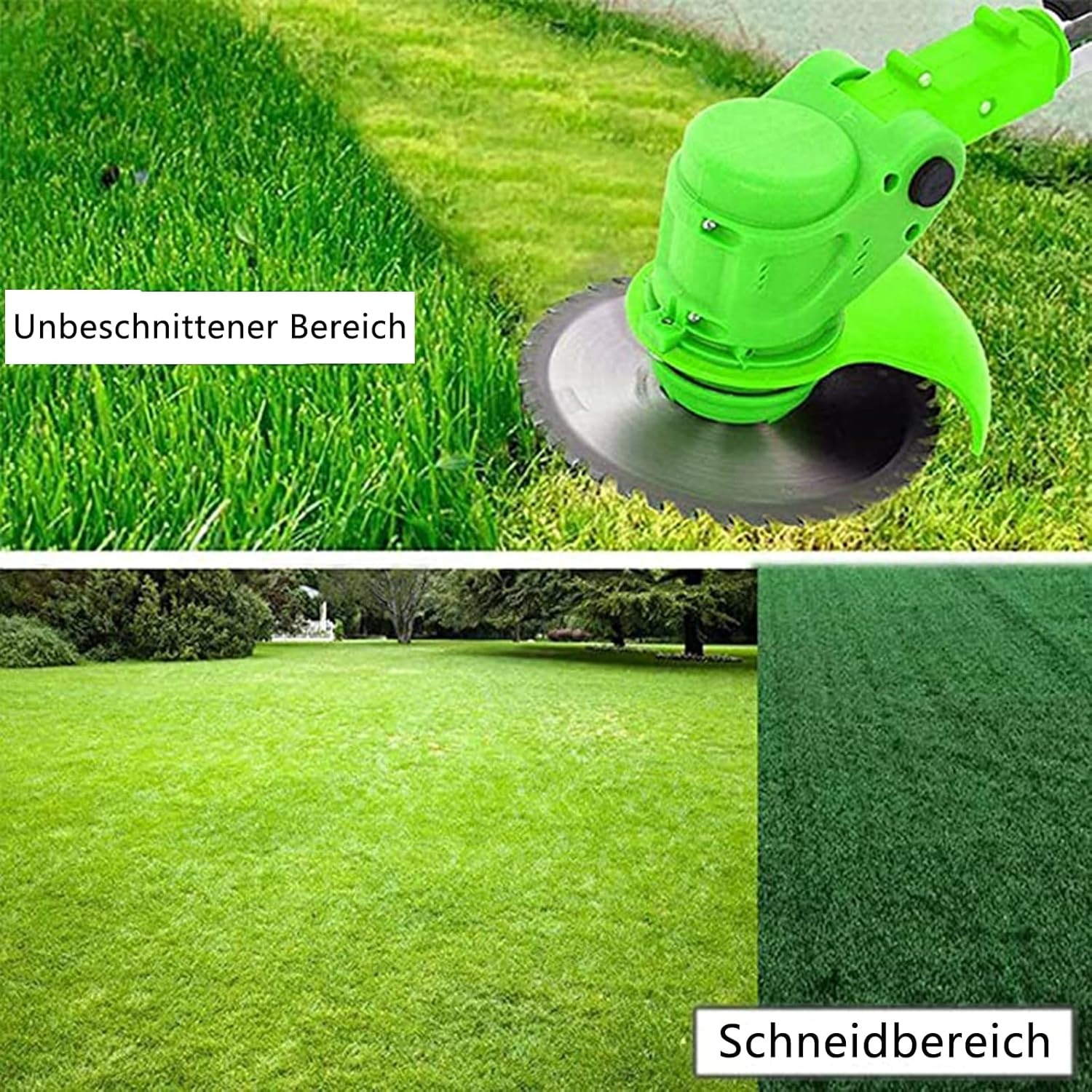 Accu Grastrimmer met 24V: 3-in-1, 90° draaibaar - 37% Korting!