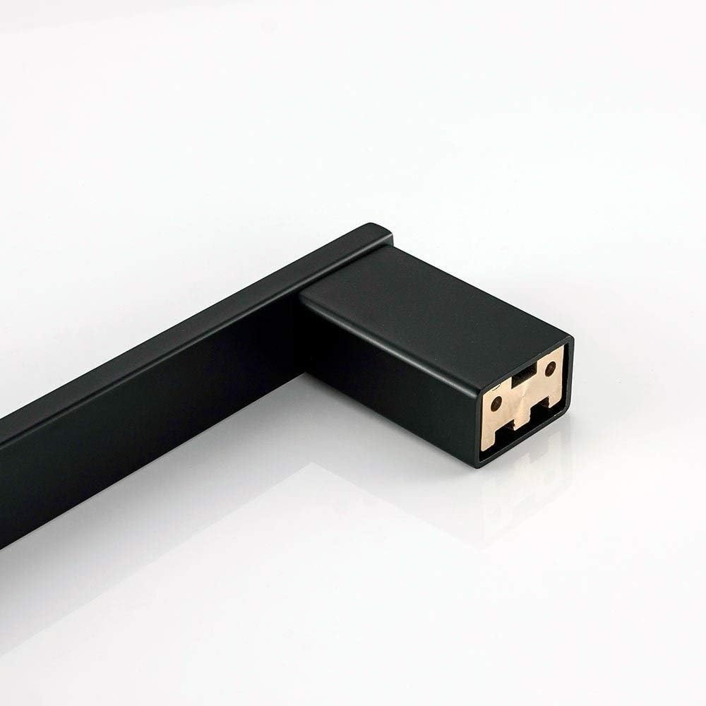 Zwarte Handdoekhouder RVS Mat 60cm - 37% Korting!