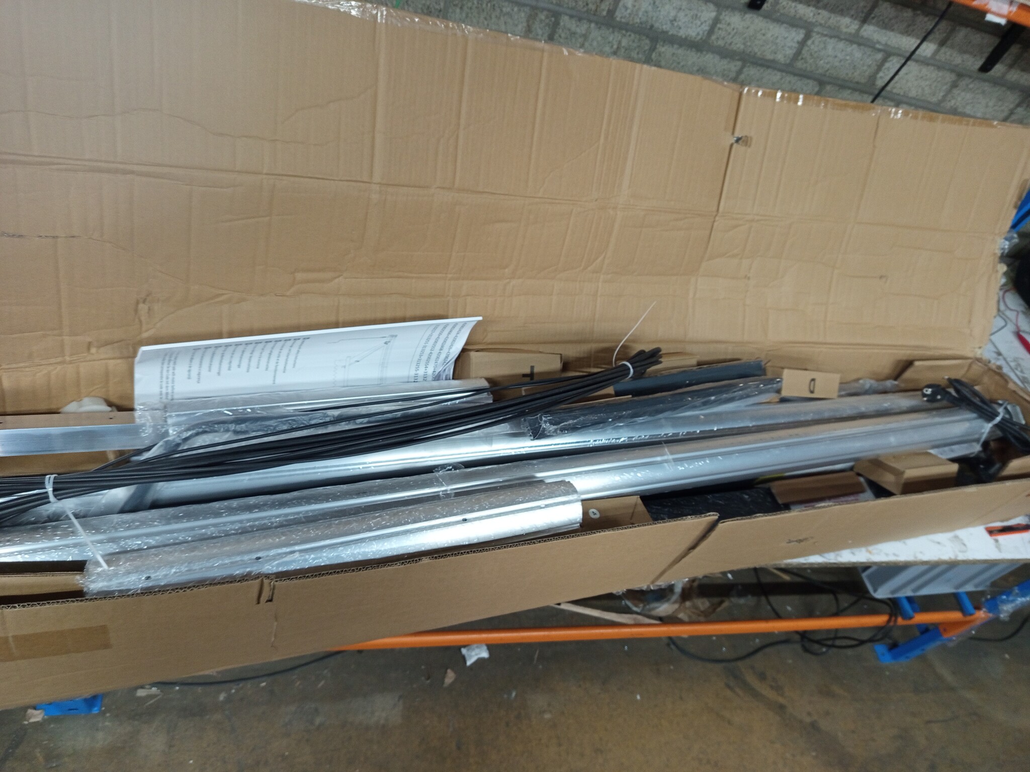 Markies Handmatig Antraciet 4 × 3,5 m Metaal