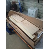 vidaXL Bedframe zonder matras massief grenenhout 100x200 cm