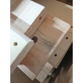 vidaXL Bedframe zonder matras massief grenenhout 100x200 cm