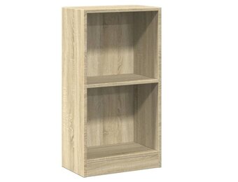 vidaXL Boekenkast 40x24x75 cm bewerkt hout sonoma eikenkleurig