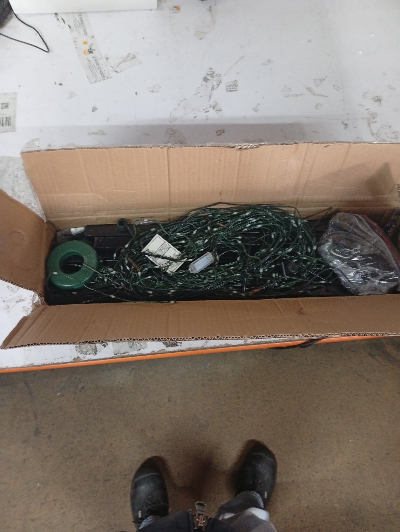 vidaXL Kegelkerstboom 310 LED's 100x300 cm koudwit