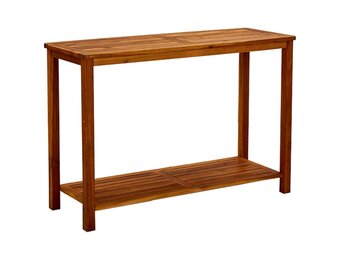 vidaXL Tuinwandtafel Massief Acaciahout 110x40x75 cm - 35% Korting!