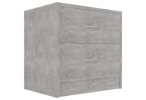 vidaXL Nachtkastje - Betongrijs (35% Korting!)