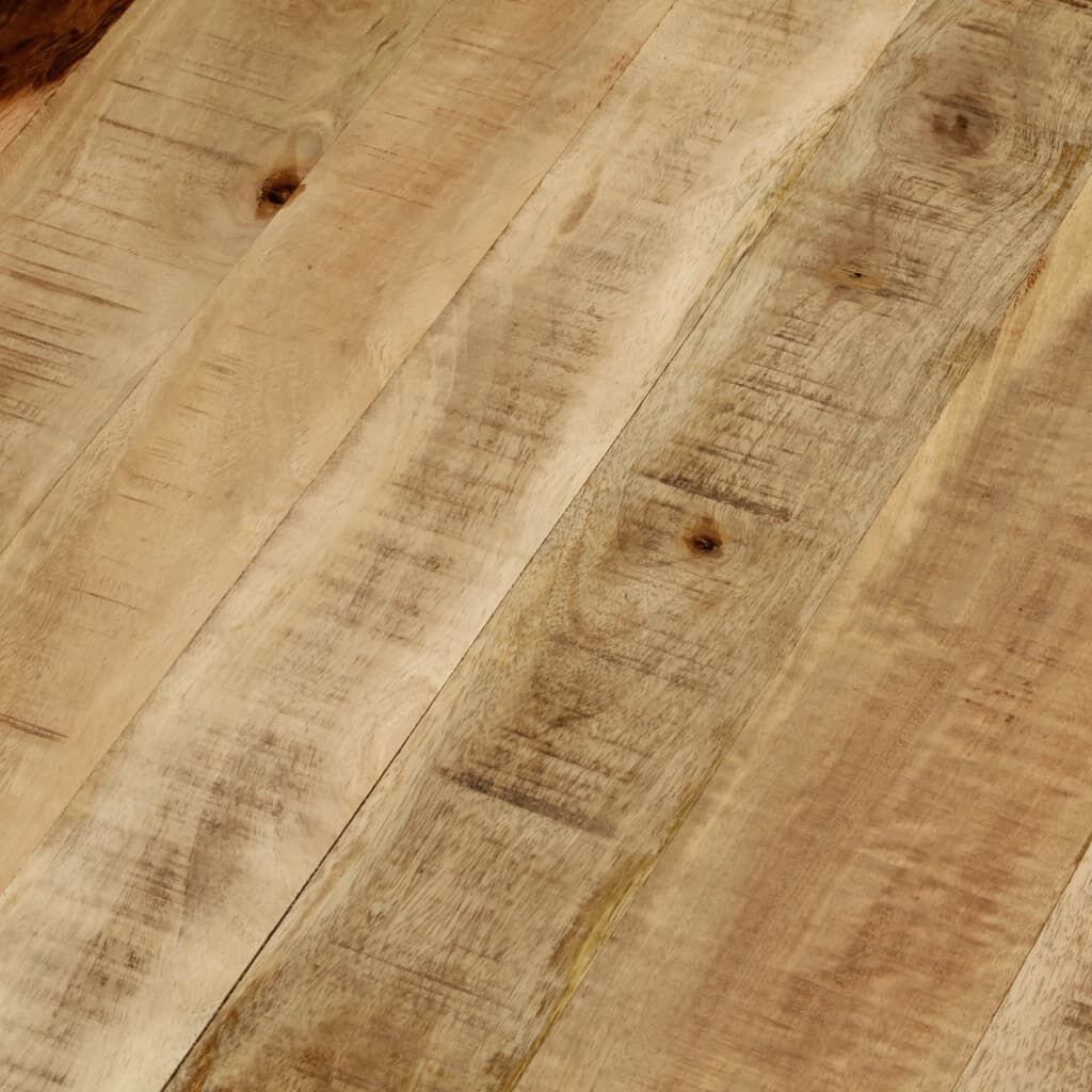 vidaXL Salontafel 65x32 cm massief ruw mangohout