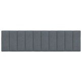 vidaXL Hoofdbordkussen 180cm Fluweel Donkergrijs - 35% Korting!