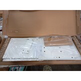 vidaXL Wastafelkast 100x38,5x45 cm bewerkt hout wit