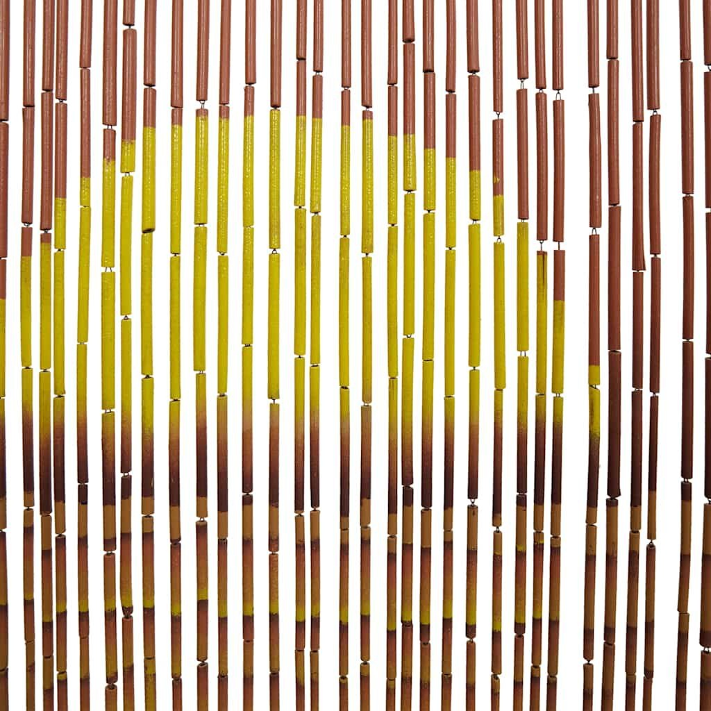 vidaXL Bamboe Insectengordijn (100x200cm) met Palmboom Print - 35% Korting!