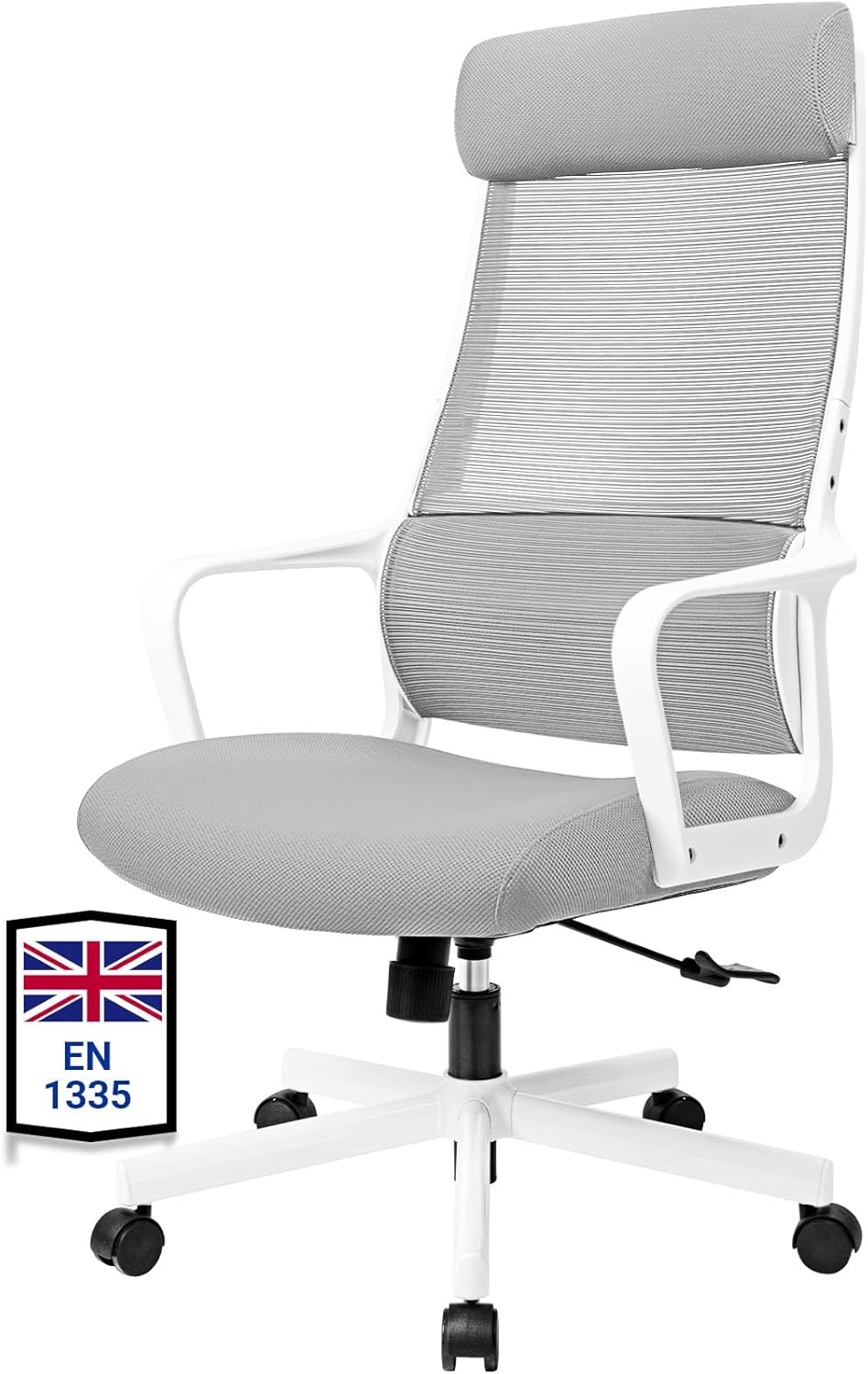 Ergonomische bureaustoel - Grijs - 37% Korting