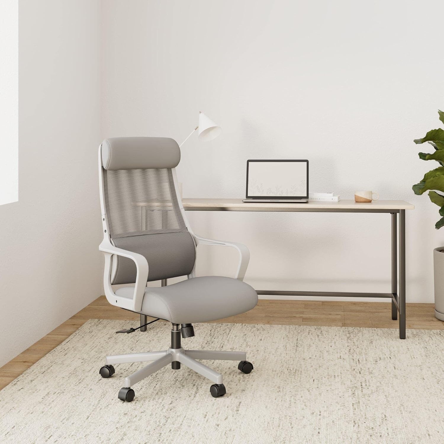 Ergonomische bureaustoel - Grijs - 37% Korting