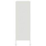 vidaXL Hoge Kast Wit - 35% Korting! Industriële Opbergkast