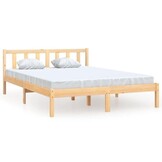 VidaXL Bedframe Grenenhout 160x200 cm - 55% Korting!